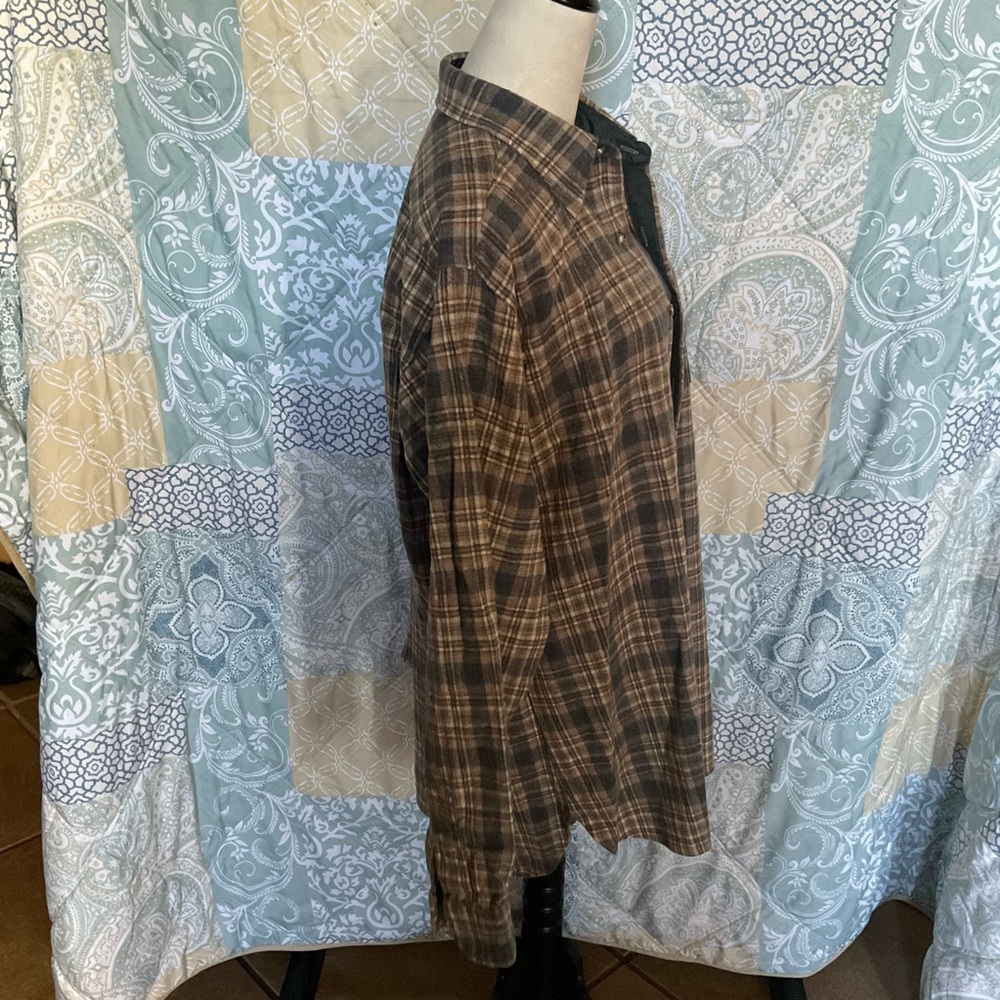 Pendleton Brown Casual Button Down Shirt - image 5